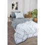 ETE HOMETEX TEK KİŞİLİK WELSOFT UYKU SETİ YANSIMA GRİ 8696474232024